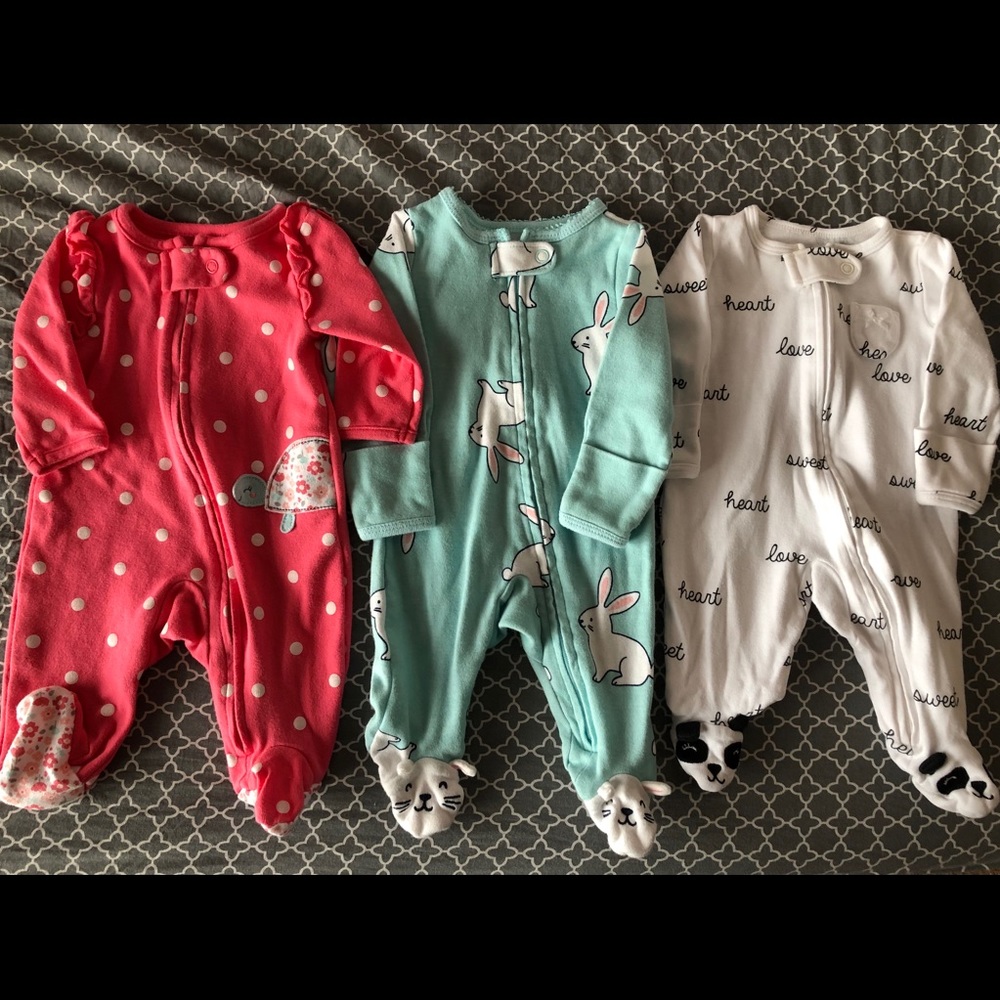 Carter's, Child of Mine Newborn Sleepers